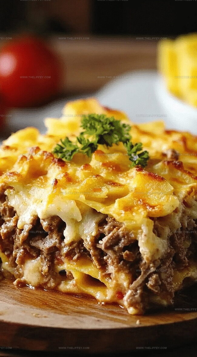 Supreme Layered Beef Casserole Overview