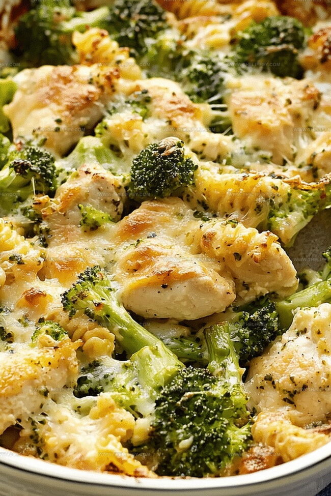 Chicken Broccoli Bake Loaded with Cheese and Flavor