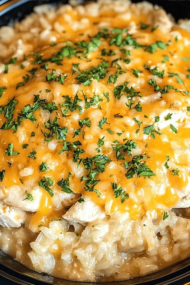 Why Crockpot Cheesy Chicken and Rice Is So Convenient