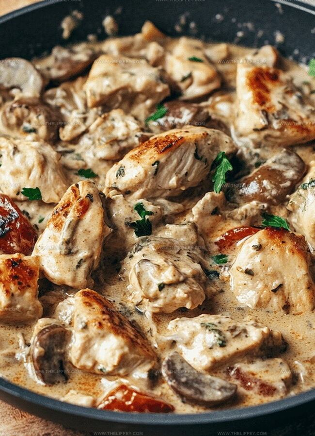 Variations On Classic Chicken Stroganoff