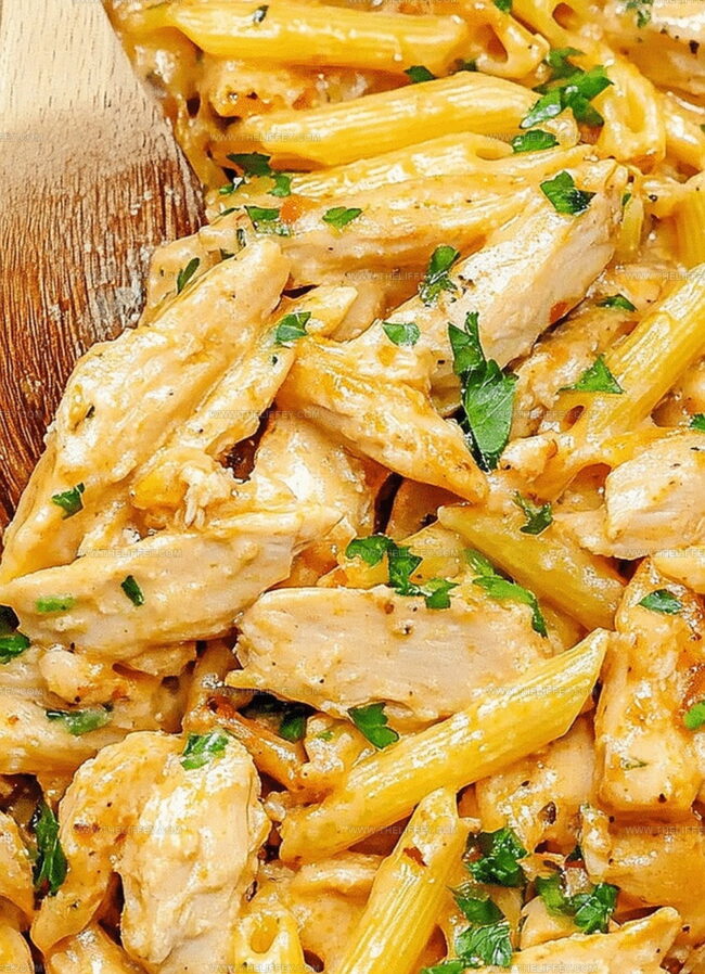 Twist Up Your Crack Chicken Pasta