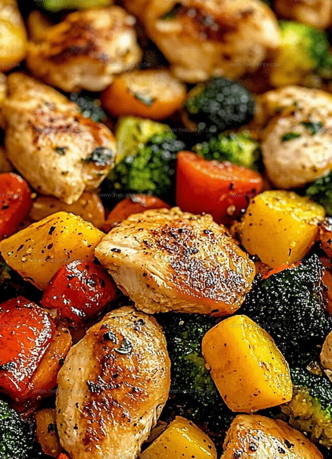 Different Versions of Chicken and Veggie Skillet