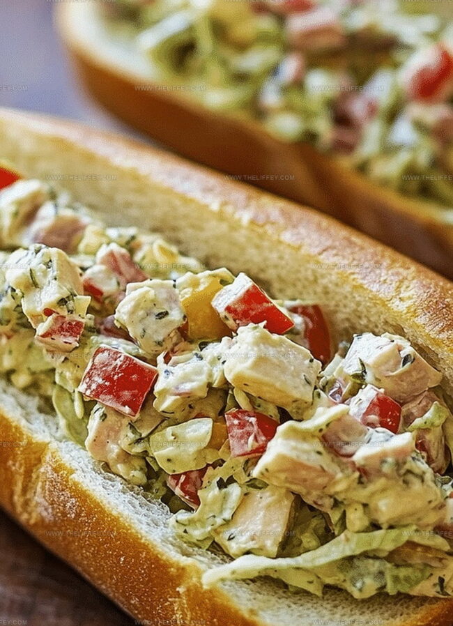 Different Takes On Italian Chopped Salad Sandwich