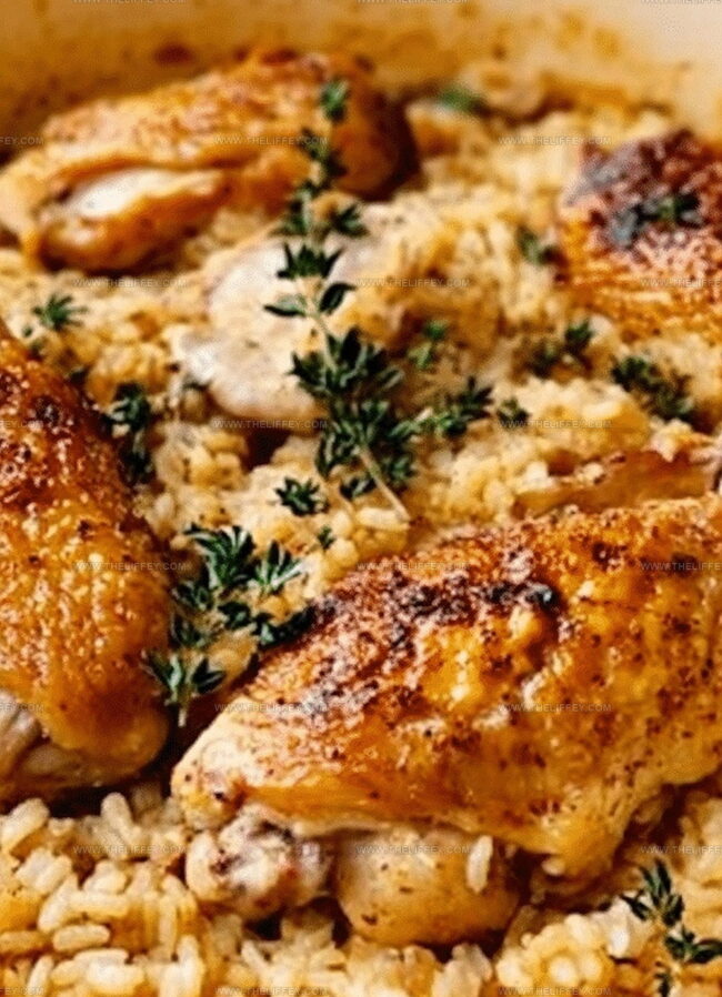 Variations On Oven Baked Chicken And Rice