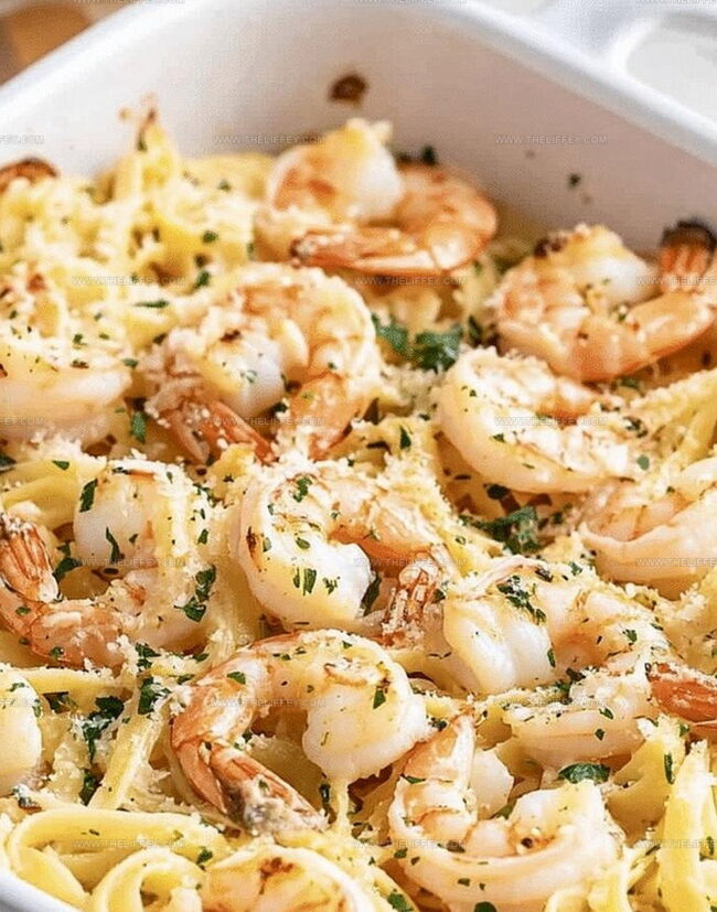 New Takes on Shrimp Scampi Pasta Bake