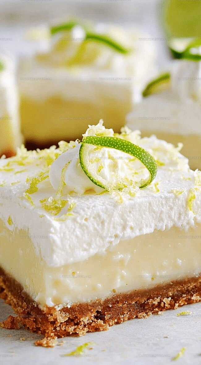 Key Lime Pie Bars Bursting with Flavor