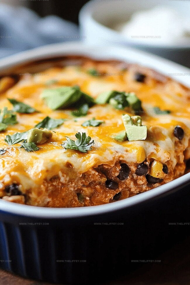 Tex Mex Casserole Packed with Bold Southwestern Flavors