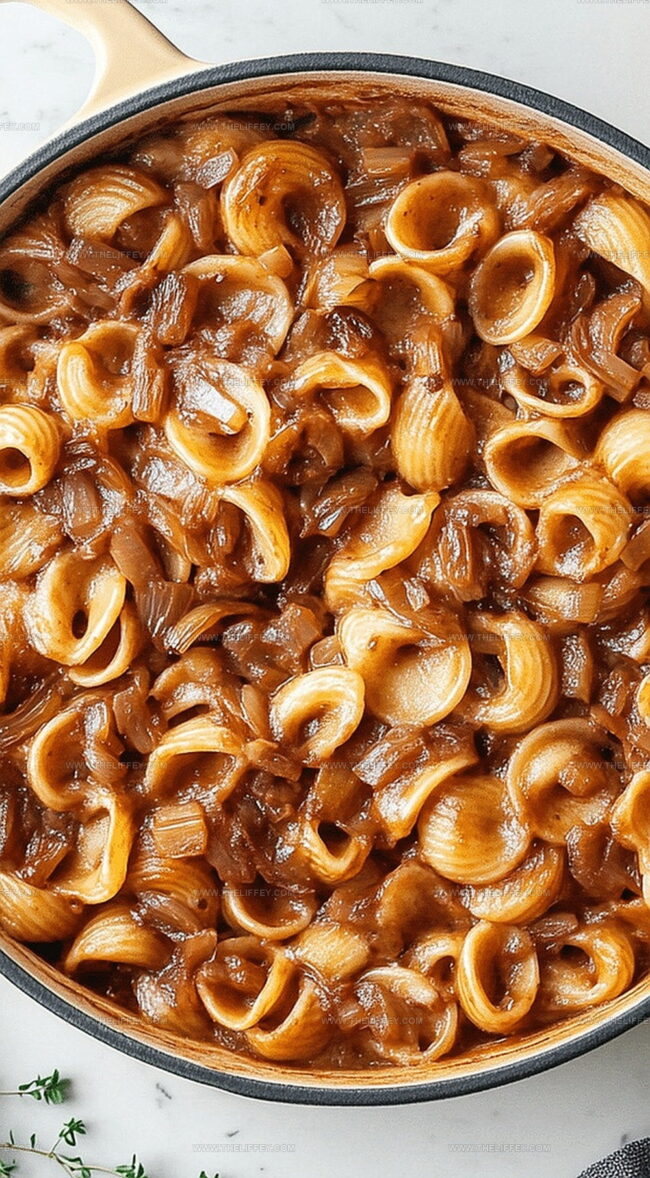 Tips for Perfect French Onion Pasta