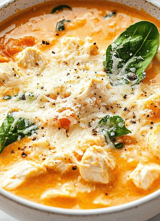 Fun Swaps for Creamy Chicken Parmesan Soup