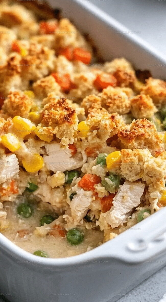 What Makes This Chicken Stuffing Casserole