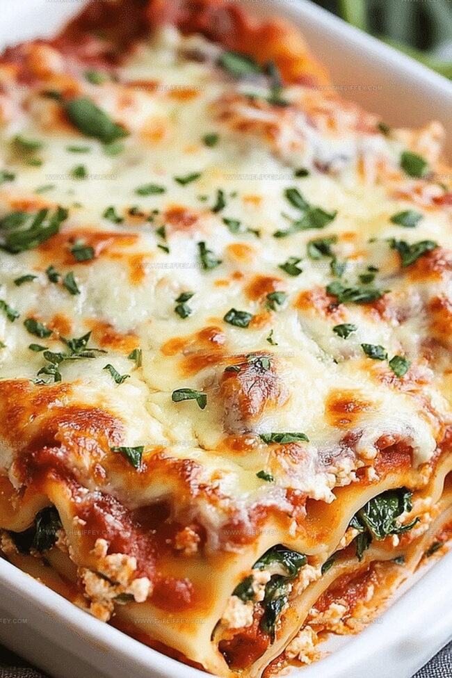 Simple and Delicious Spinach Lasagna Recipe
