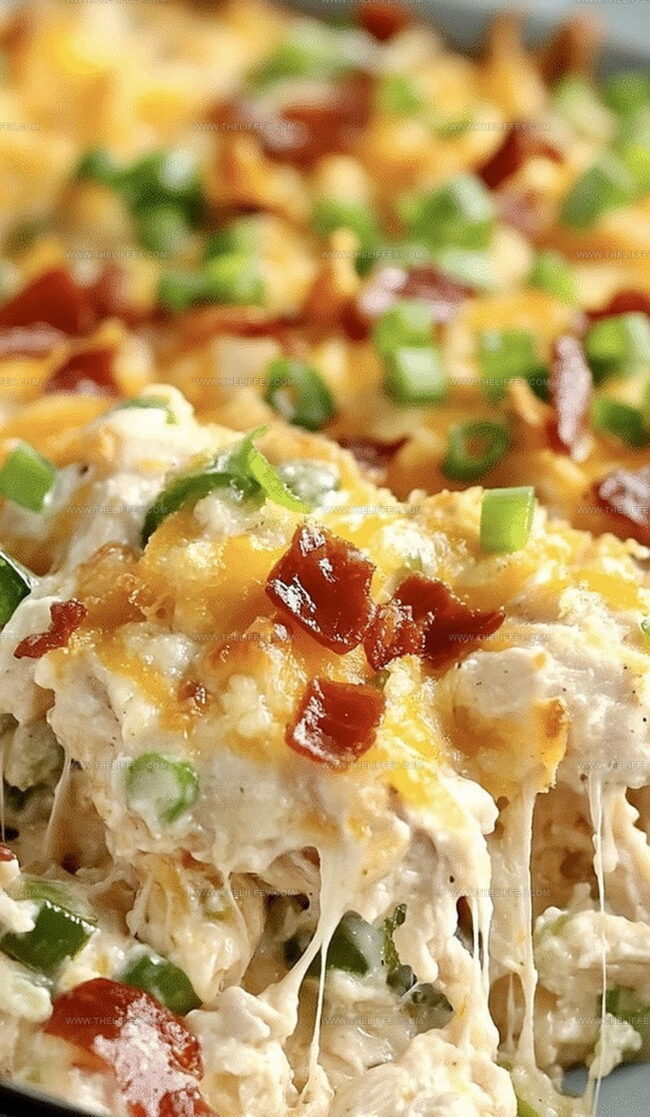Jalapeno Popper Chicken Casserole Flavor Notes