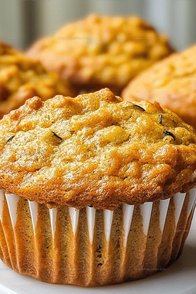 Pumpkin Zucchini Muffins Highlights