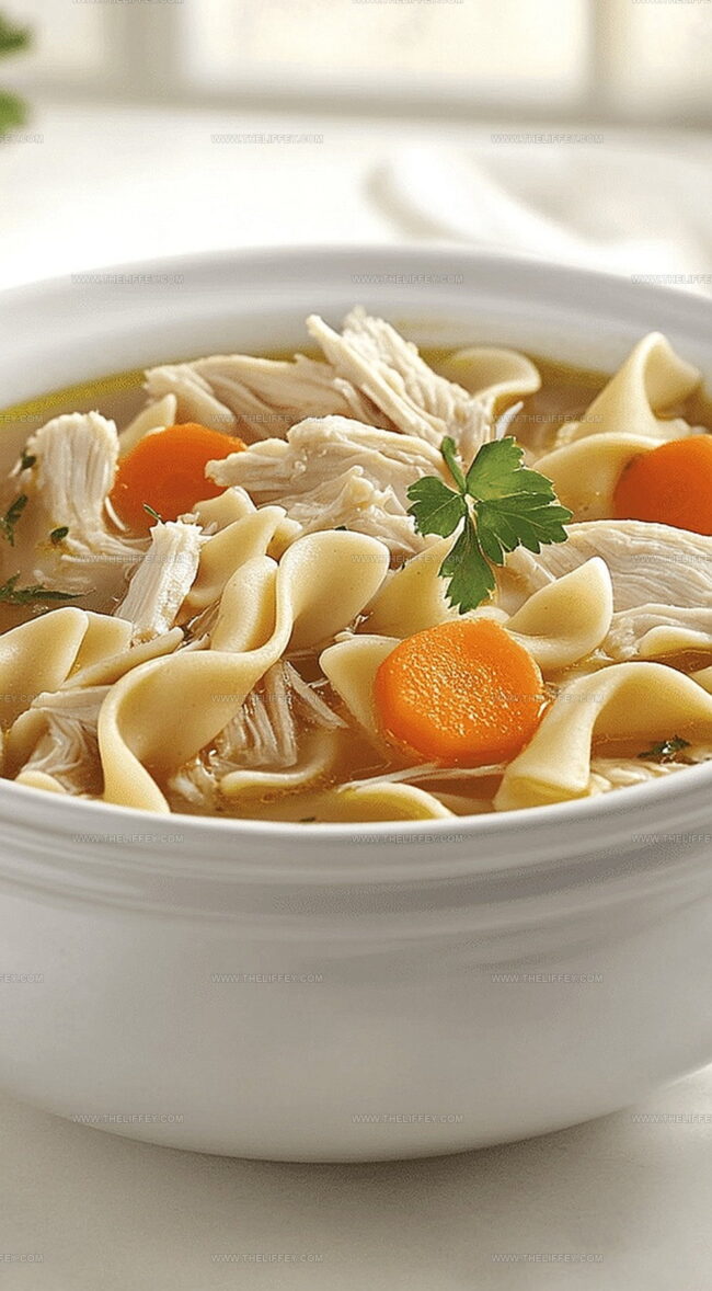 Crockpot Chicken Noodle Soup That Warms the Soul