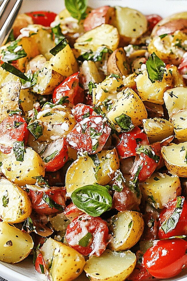 Mediterranean-Style Italian Potato Salad to Savor