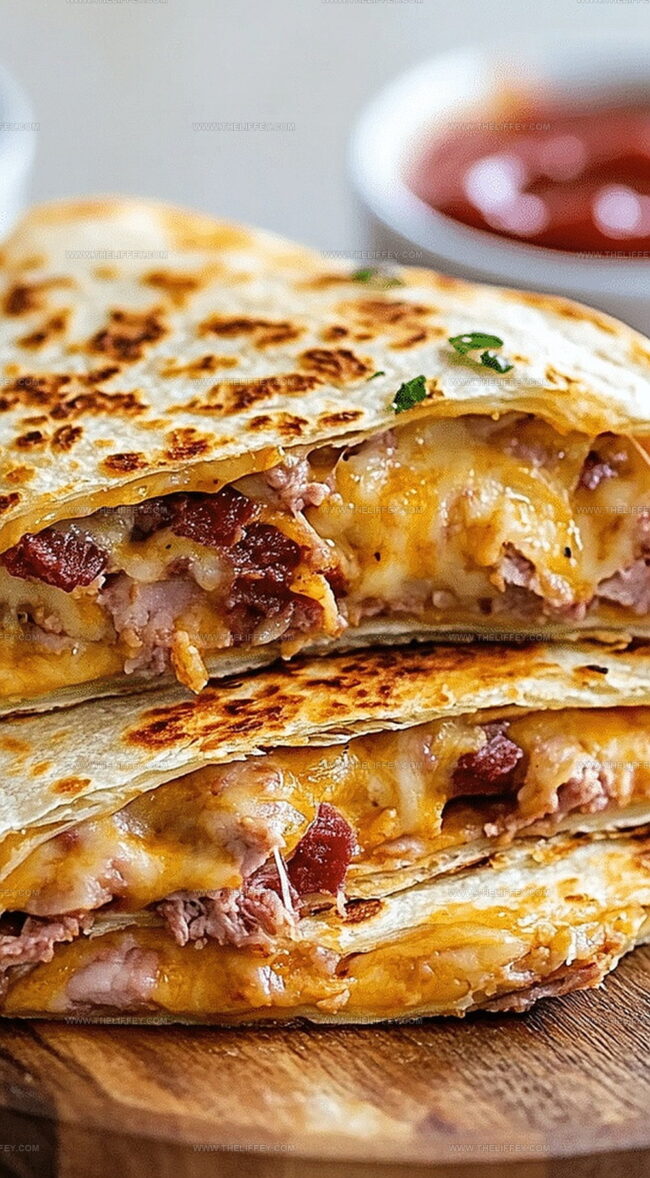 Tricks To Perfect Reuben Quesadillas