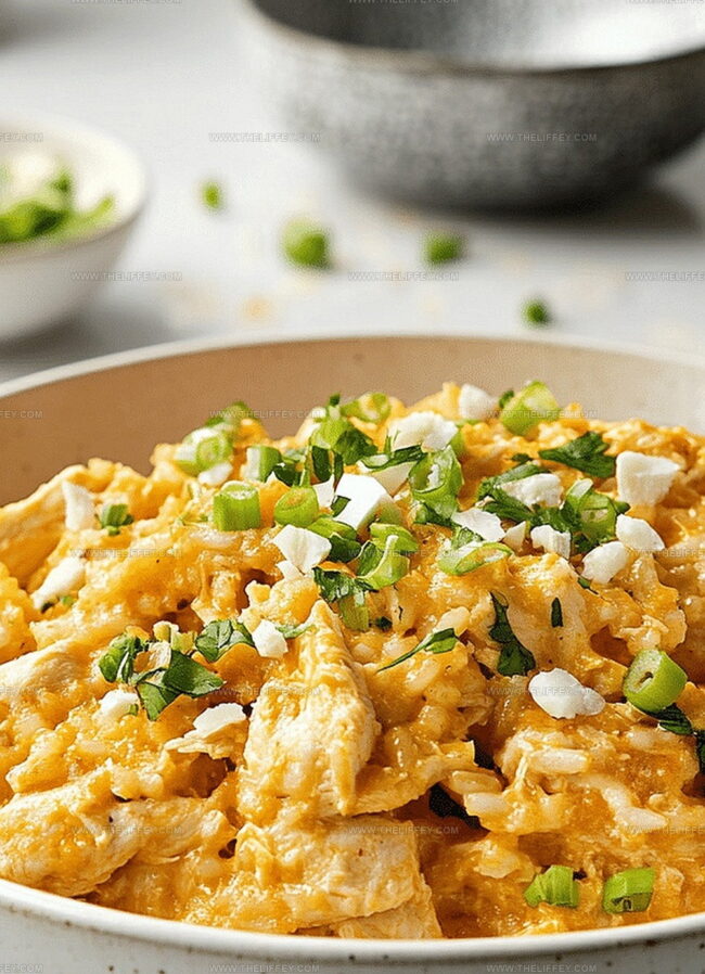 Tips for Buffalo Chicken and Cheddar Rice
