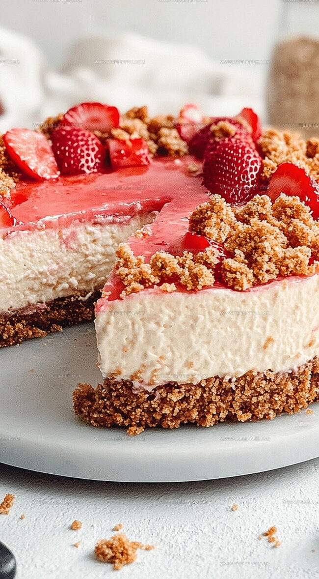 Strawberry Crunch Cheesecake Breakdown