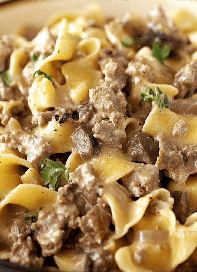 Tips for Ground Beef Stroganoff Success