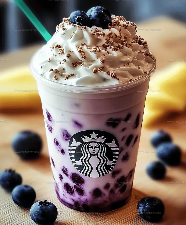 8798997 Quick Pineapple Blueberry Frappuccino Recipe