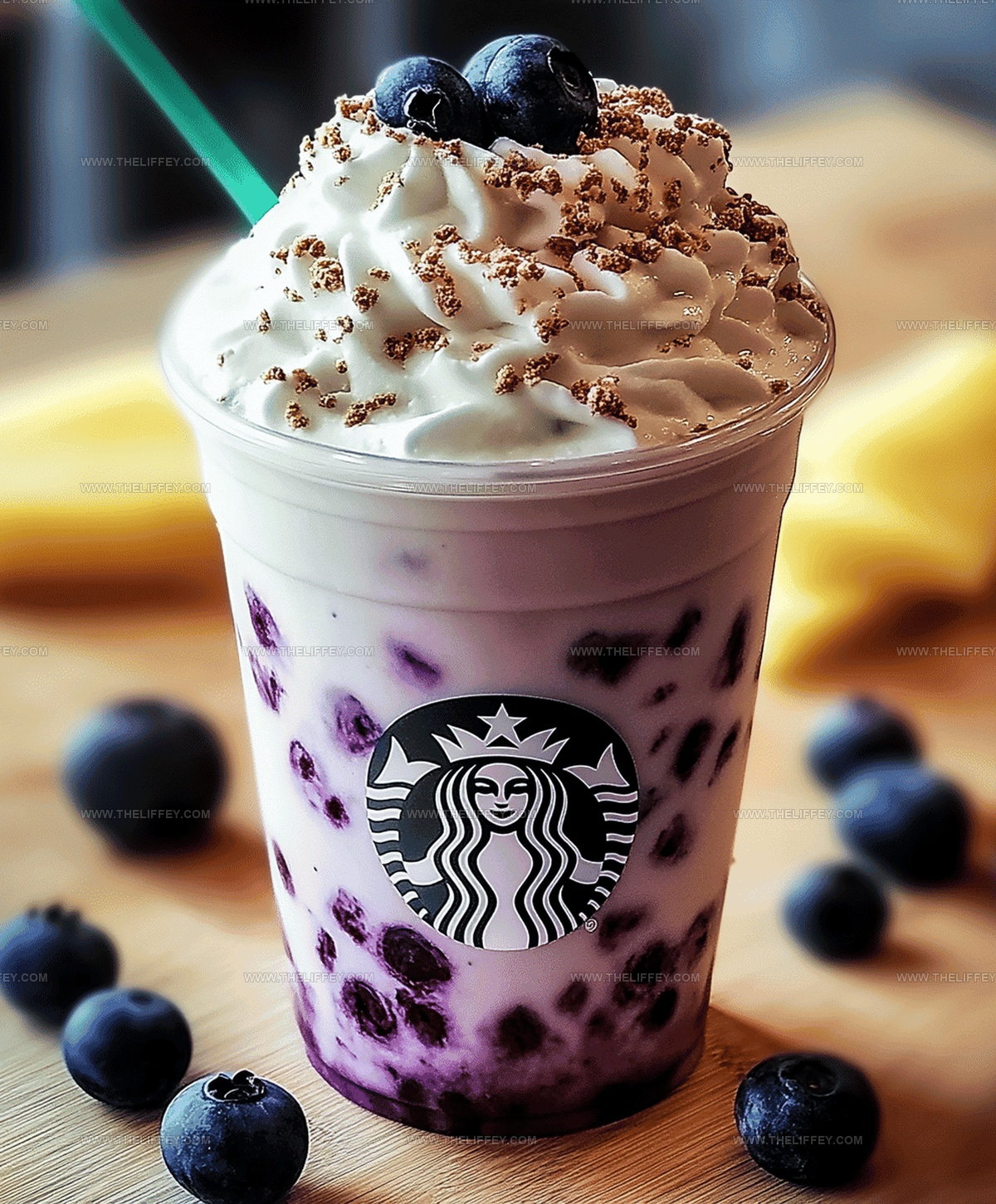 8798997 Quick Pineapple Blueberry Frappuccino Recipe