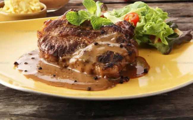 Pepper Steak (Steak Au Poivre)