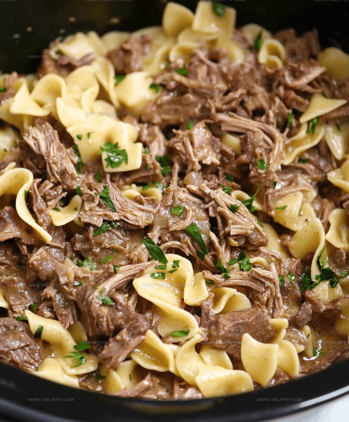 7769962 Ultimate Crockpot Beef And Noodles Recipe