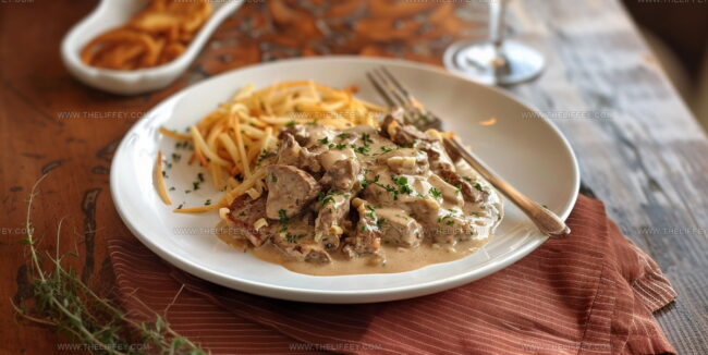 Beef Stroganoff